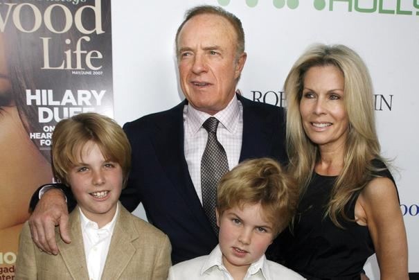Young Alexander James Caan with his family